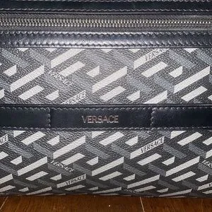 Versace backpack. Hardly used. In great condition. Versace | Bags | Versace Backpack Hardly Used In Great  main image 4